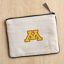 Load image into Gallery viewer, University of Minnesota Collegiate Zip Pouch Pouch catstudio 
