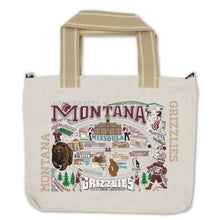 Load image into Gallery viewer, University of Montana Collegiate Tote Bag Collegiate Collegiate Tote Bag catstudio 
