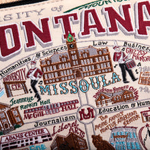 Load image into Gallery viewer, University of Montana Collegiate Zip Pouch Pouch catstudio 
