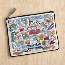 Load image into Gallery viewer, University of North Carolina Collegiate Zip Pouch Pouch catstudio 
