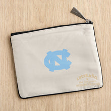 Load image into Gallery viewer, University of North Carolina Collegiate Zip Pouch Pouch catstudio 
