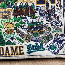 Load image into Gallery viewer, University of Notre Dame Collegiate Zip Pouch Pouch catstudio 
