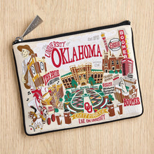 Load image into Gallery viewer, University of Oklahoma Collegiate Zip Pouch Pouch catstudio 
