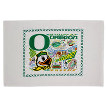 Load image into Gallery viewer, University of Oregon Collegiate Dish Towel Dish Towel catstudio 
