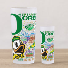 Load image into Gallery viewer, University of Oregon Collegiate Shot Glass Shot Glass catstudio 
