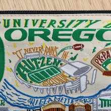 Load image into Gallery viewer, University of Oregon Collegiate Zip Pouch Pouch catstudio 
