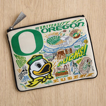 Load image into Gallery viewer, University of Oregon Collegiate Zip Pouch Pouch catstudio 
