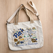 Load image into Gallery viewer, University of Pittsburgh Collegiate Tote Bag Collegiate Collegiate Tote Bag catstudio 
