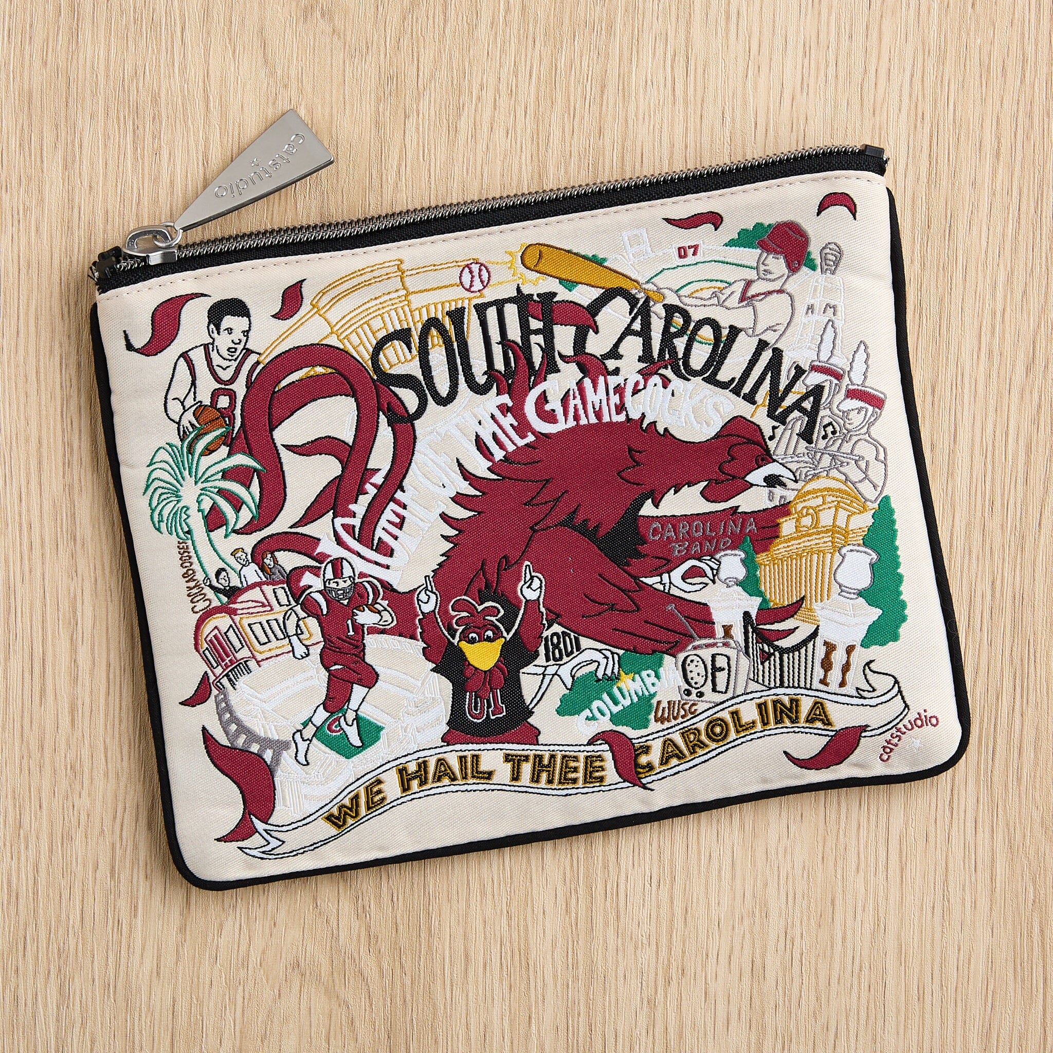 University of South Carolina Zip Pouch | Collegiate Collection by