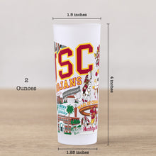 Load image into Gallery viewer, University of Southern California (USC) Collegiate Shot Glass Shot Glass catstudio 
