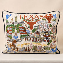 Load image into Gallery viewer, University of Texas Collegiate Embroidered Pillow Pillow catstudio 
