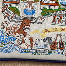 Load image into Gallery viewer, University of Texas Collegiate Zip Pouch - Larger Size! Pouch catstudio 
