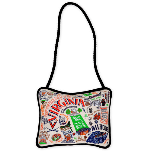 University of Virginia Collegiate Mini Pillow Ornament Mini Pillow catstudio 