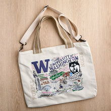 Load image into Gallery viewer, University of Washington Collegiate Tote Bag Collegiate Collegiate Tote Bag catstudio 
