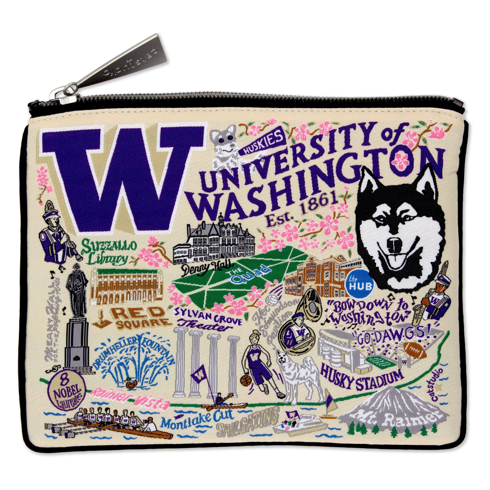 University of Washington Zip Pouch | Collegiate Collection by