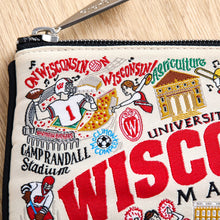 Load image into Gallery viewer, University of Wisconsin Collegiate Zip Pouch Pouch catstudio 

