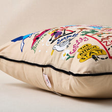 Load image into Gallery viewer, Utah Hand-Embroidered Pillow Pillow catstudio 
