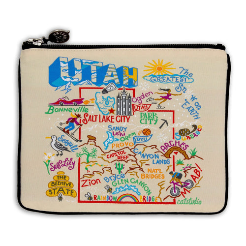 Utah Zip Pouch Pouch catstudio
