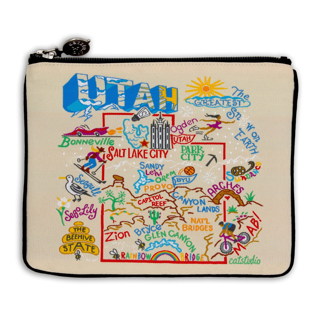 Utah Zip Pouch Pouch catstudio