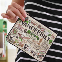 Load image into Gallery viewer, Vanderbilt University Collegiate Zip Pouch Pouch catstudio
