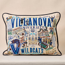 Load image into Gallery viewer, Villanova University Collegiate Embroidered Pillow Pillow catstudio 
