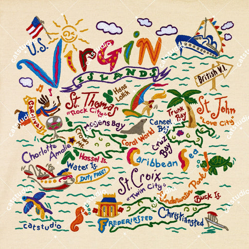 Virgin Islands Fine Art Print Art Print catstudio
