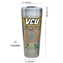 Load image into Gallery viewer, Virginia Commonwealth University (VCU) Collegiate Thermal Tumbler Thermal Tumbler catstudio
