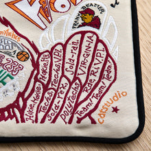 Load image into Gallery viewer, Virginia Tech Collegiate Zip Pouch Pouch catstudio 
