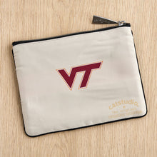 Load image into Gallery viewer, Virginia Tech Collegiate Zip Pouch Pouch catstudio 
