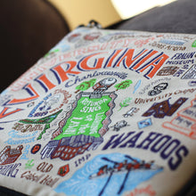 Load image into Gallery viewer, Virginia, University of Collegiate Zip Pouch Pouch catstudio 
