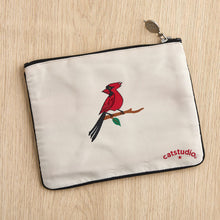 Load image into Gallery viewer, Virginia Zip Pouch - Natural Pouch catstudio 
