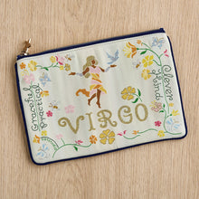 Load image into Gallery viewer, Virgo Astrology Zip Pouch Pouch catstudio 
