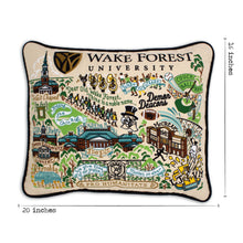 Load image into Gallery viewer, Wake Forest University Collegiate Embroidered Pillow Pillow catstudio
