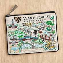 Load image into Gallery viewer, Wake Forest University Collegiate Zip Pouch Pouch catstudio 
