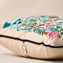 Load image into Gallery viewer, Washington Hand-Embroidered Pillow Pillow catstudio 
