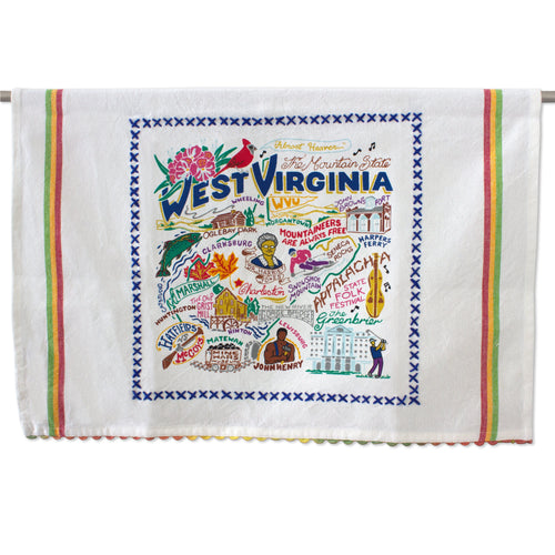 West Virginia Dish Towel Dish Towel catstudio 