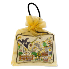 Load image into Gallery viewer, West Virginia University Collegiate Mini Pillow Ornament Mini Pillow catstudio
