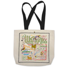 Load image into Gallery viewer, Wyoming Tote Bag Canvas Tote Bag catstudio 
