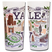 Load image into Gallery viewer, Yale University Collegiate Drinking Glass Glass catstudio

