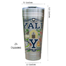 Load image into Gallery viewer, Yale University Collegiate Thermal Tumbler Thermal Tumbler catstudio
