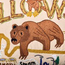 Load image into Gallery viewer, Yellowstone Hand-Embroidered Pillow Pillow catstudio 

