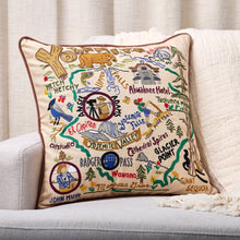 Load image into Gallery viewer, Yosemite Hand-Embroidered Pillow Pillow catstudio 
