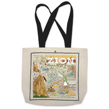 Load image into Gallery viewer, Zion Tote Bag Canvas Tote Bag catstudio 
