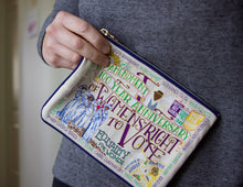 Load image into Gallery viewer, 19th Amendment Zip Pouch - Coming Soon! Pouch catstudio
