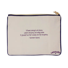 Load image into Gallery viewer, 19th Amendment Zip Pouch Pouch catstudio
