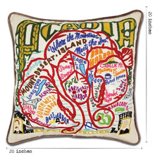 Load image into Gallery viewer, Acadia Hand-Embroidered Pillow - catstudio
