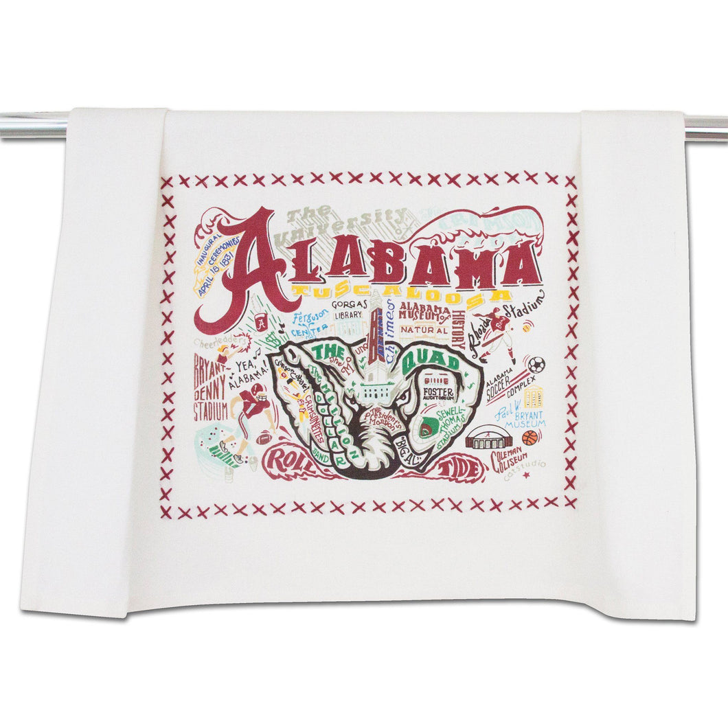 Alabama, University of Collegiate Dish Towel - catstudio 
