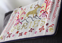 Load image into Gallery viewer, Aries Astrology Zip Pouch - catstudio
