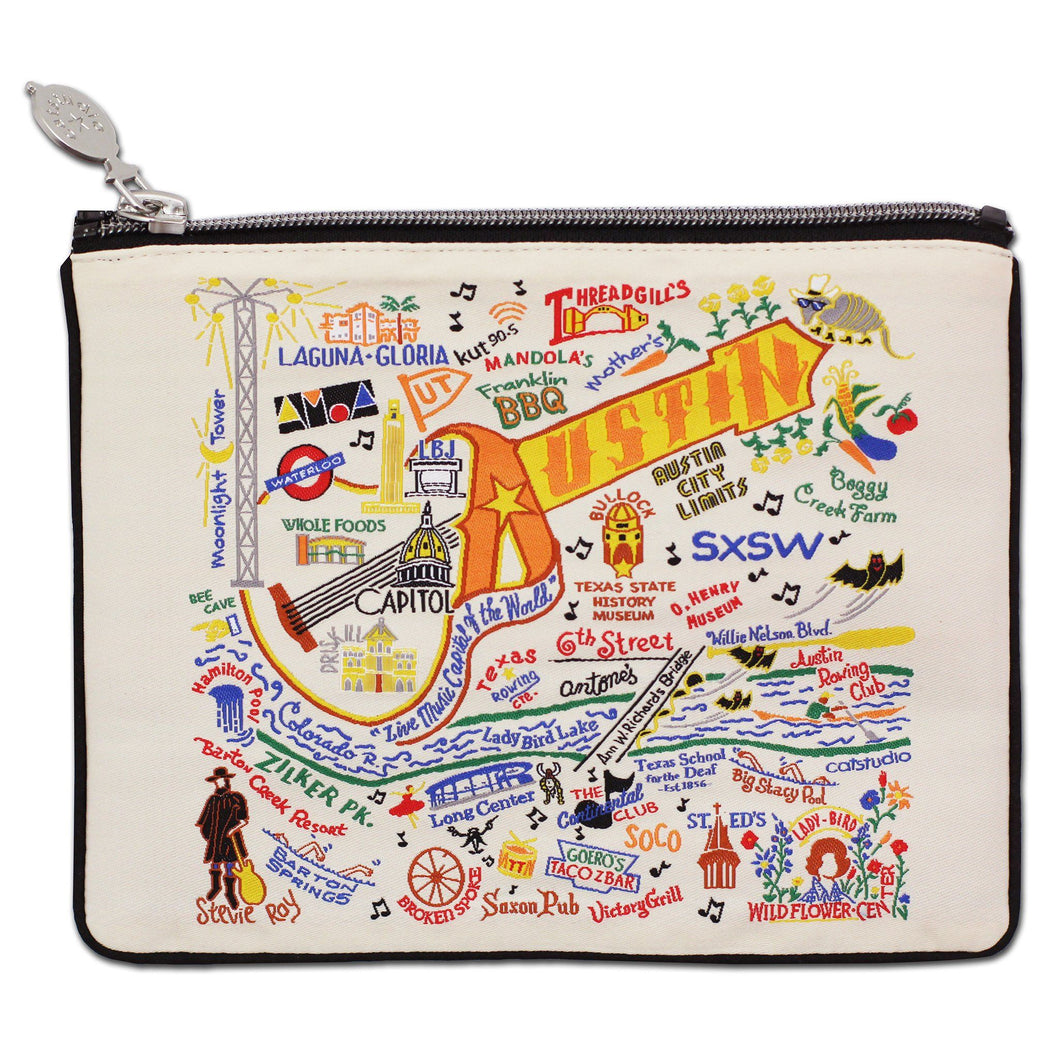 Austin Zip Pouch | Texas Collection by catstudio – catstudio