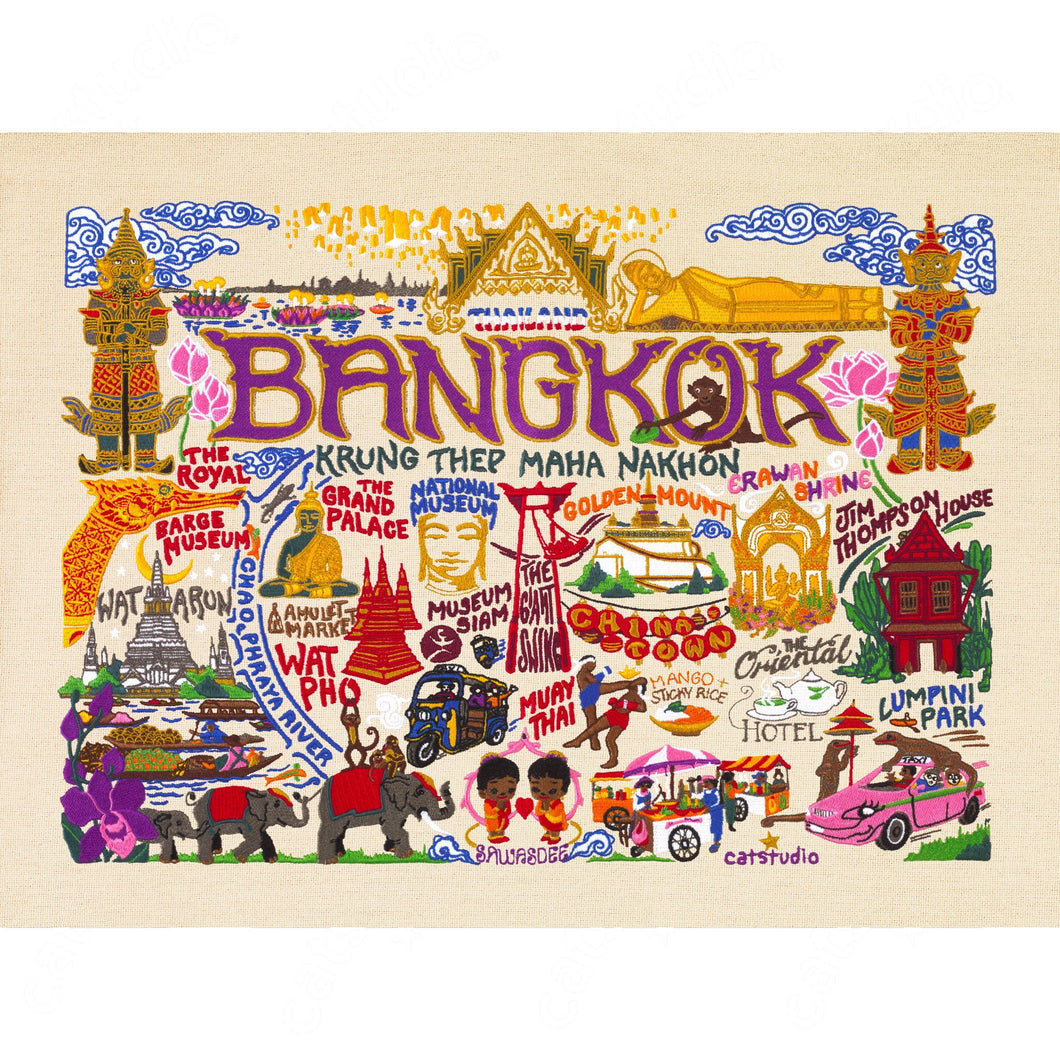 Bangkok Fine Art Print Art Print catstudio 8